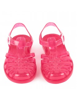 Sandales en plastique pour bébé coloris rose Méduse