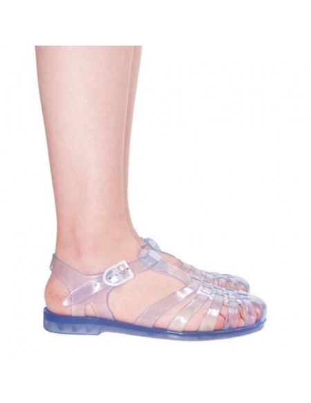 Sandales femme grande taille meduse cristal
