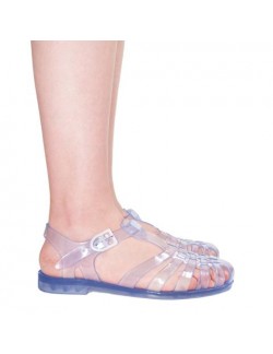 Sandales femme grande taille meduse cristal