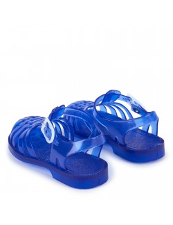 Chaussures en plastique bleu Méduse