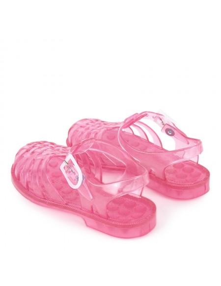 Chaussure aquatique rose pailleté Méduse