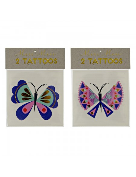 Tatouages éphémères Papillon